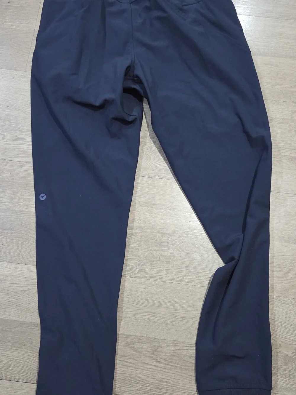 Birddogs Navy Jogger Pants with Neon Lime Waistband